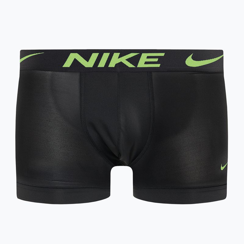 Bokserki męskie Nike Dri-Fit Essential Micro Trunk 3 pary black/hot punch/hyper royal 5