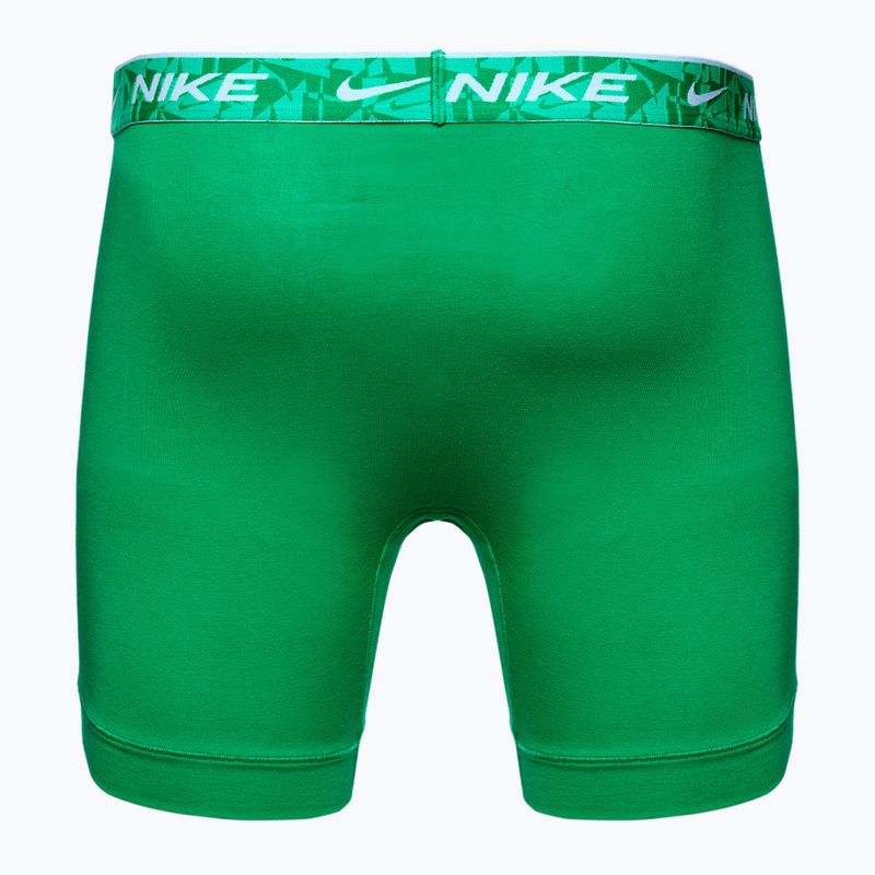 Bokserki męskie Nike Everyday Cotton Stretch 3 pary green/black 5