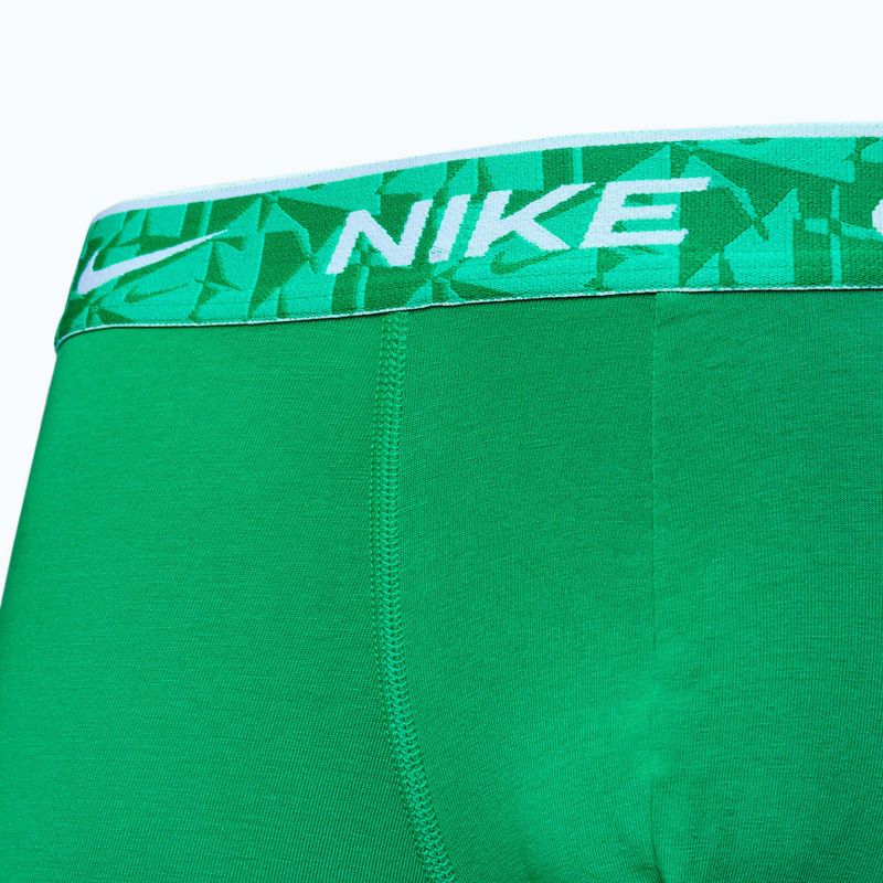 Bokserki męskie Nike Everyday Cotton Stretch 3 pary green/black 6