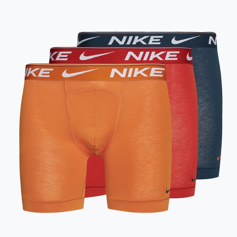 Bokserki męskie Nike Dri-FIT Ultra Comfort 3 pary monarch/dragon red/armony navy