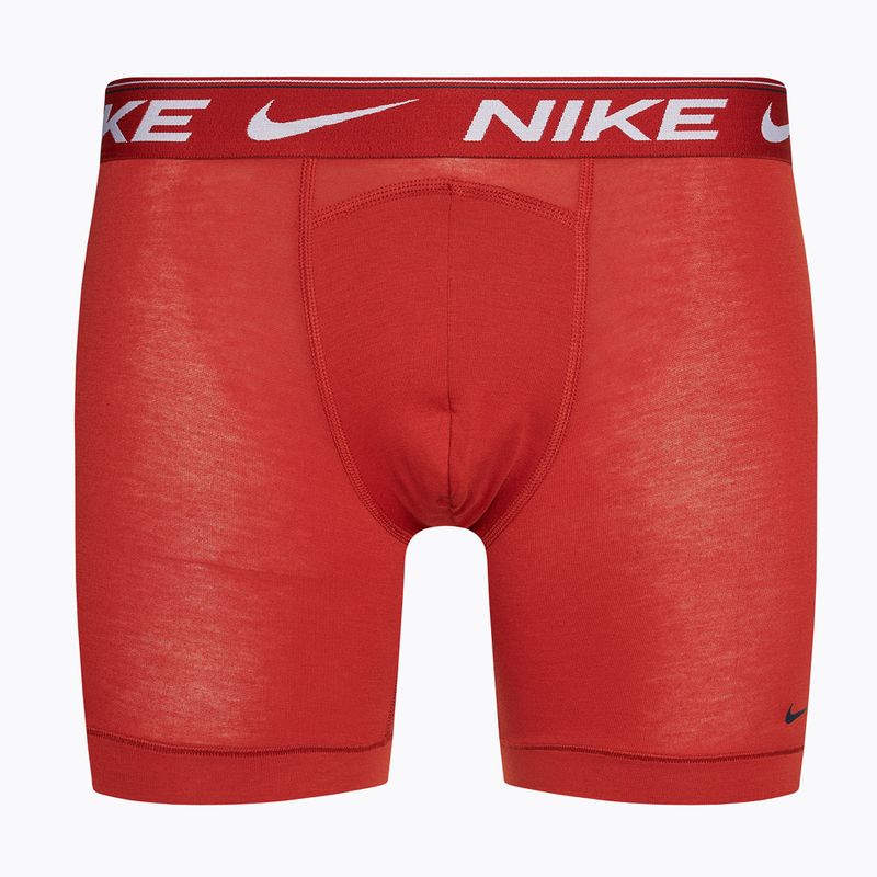 Bokserki męskie Nike Dri-FIT Ultra Comfort 3 pary monarch/dragon red/armony navy 5