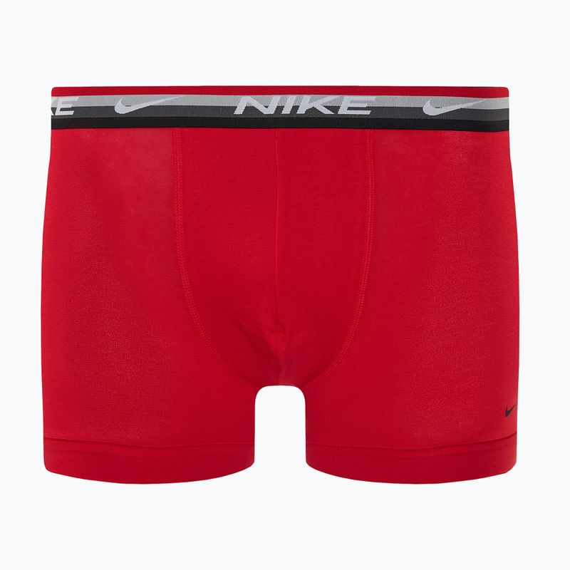 Bokserki męskie Nike Everyday Cotton Stretch Trunk 3 pary black/blue/red 6