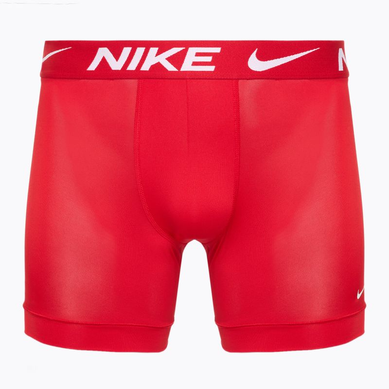 Bokserki męskie Nike Dri-Fit Essential Micro Boxer Brief 3 pary gold/picante red/black 2