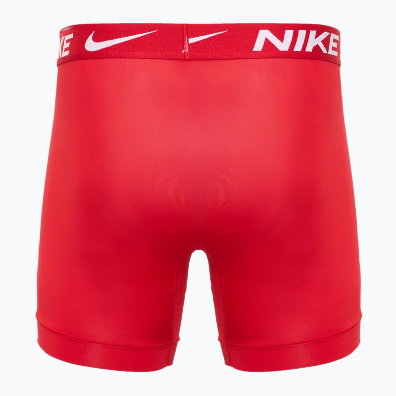 Bokserki męskie Nike Dri-Fit Essential Micro Boxer Brief 3 pary gold/picante red/black 5