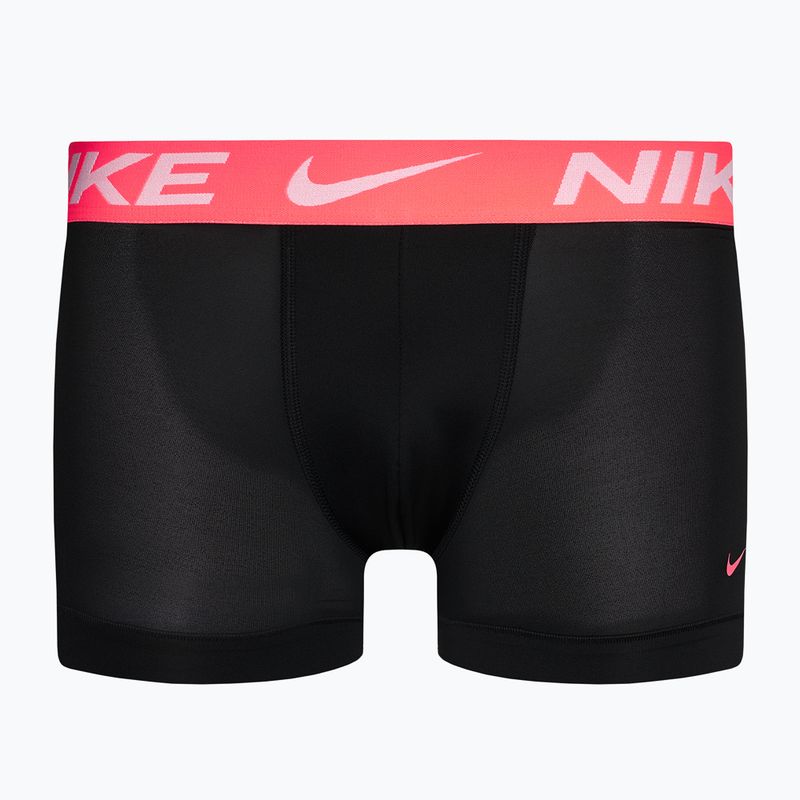 Bokserki męskie Nike Dri-Fit Essential Micro Trunk 3 pary black/dark grey/black 2