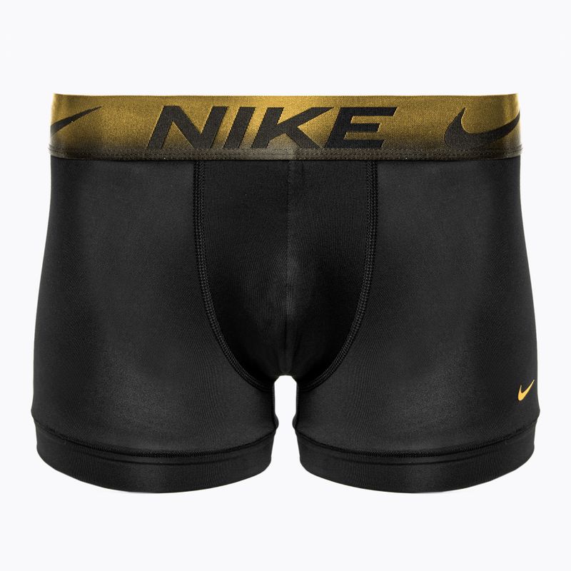 Bokserki męskie Nike Dri-Fit Essential Micro Trunk 3 pary black/royal/gold 2