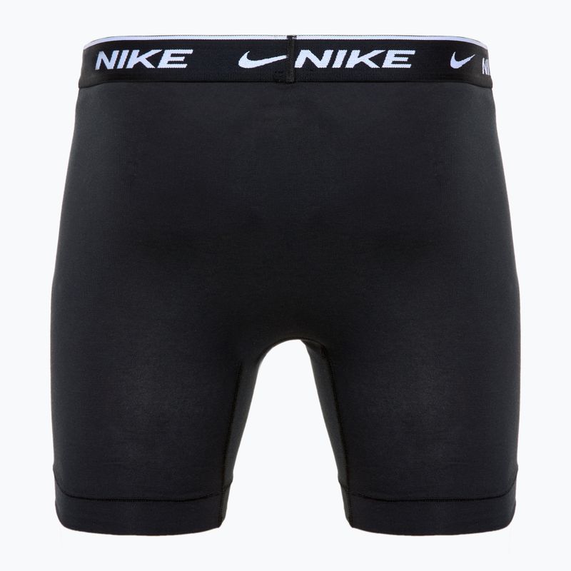 Bokserki męskie Nike Everyday Cotton Stretch 3 pary black/gold/black 5