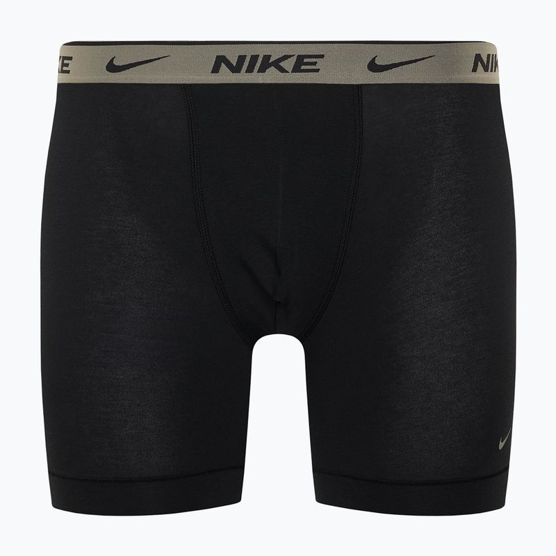 Bokserki męskie Nike Everyday Cotton Stretch 3 pary cyber black/heather grey/dark pony 6