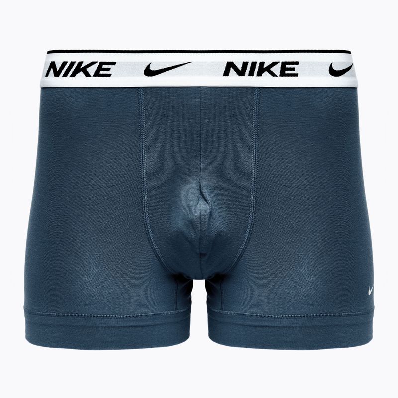 Bokserki męskie Nike Everyday Cotton Stretch Trunk 3 pary dustycactus/black/arm navy 2