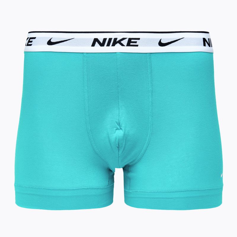 Bokserki męskie Nike Everyday Cotton Stretch Trunk 3 pary dustycactus/black/arm navy 4