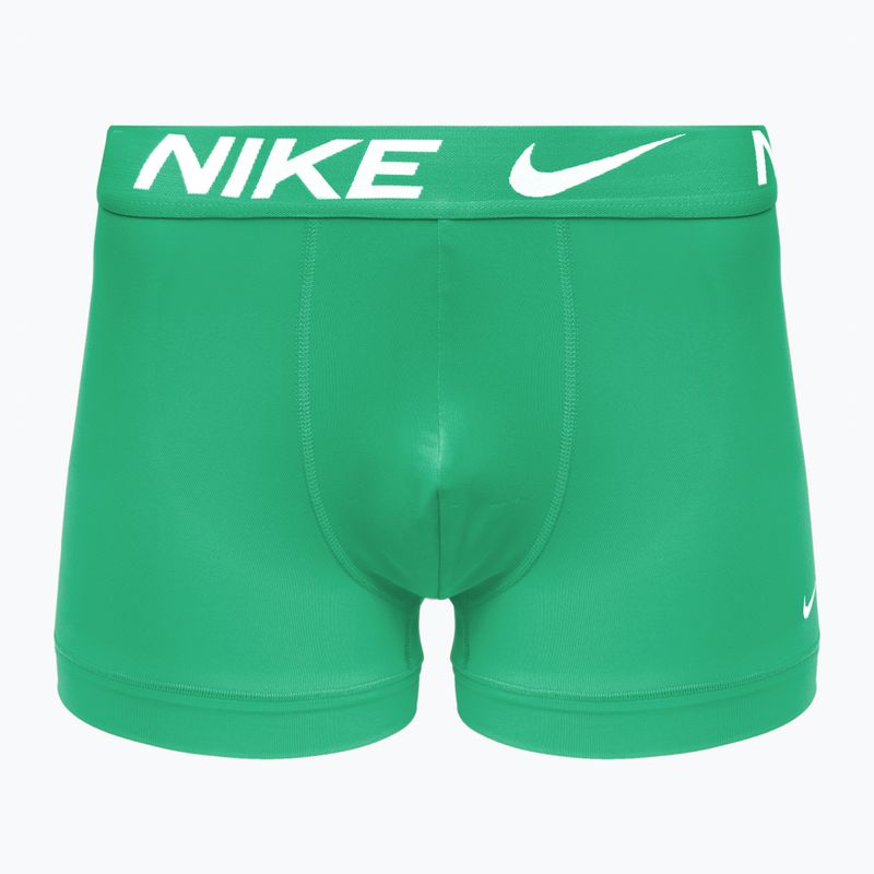 Bokserki męskie Nike Dri-Fit Essential Micro Trunk 3 pary green/hyper crimson/burgundy crush 2