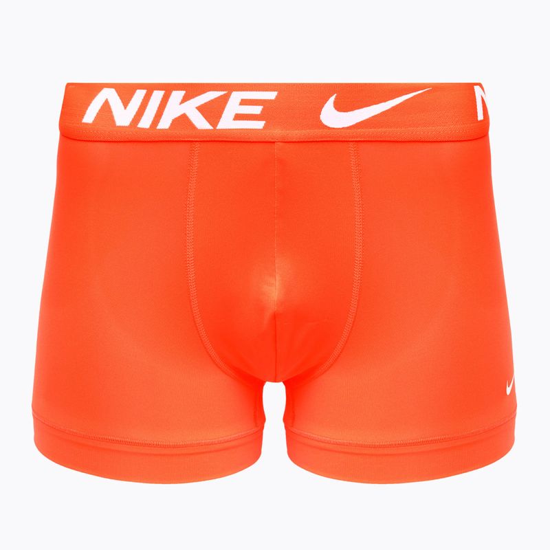 Bokserki męskie Nike Dri-Fit Essential Micro Trunk 3 pary green/hyper crimson/burgundy crush 3