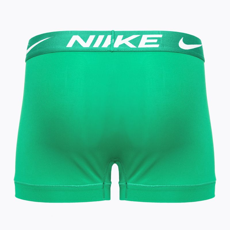 Bokserki męskie Nike Dri-Fit Essential Micro Trunk 3 pary green/hyper crimson/burgundy crush 5