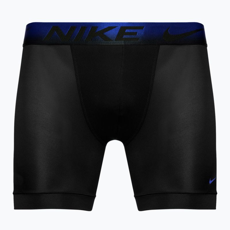 Bokserski męskie Nike Dri-Fit Essential Micro Boxer Brief 3 pary black/grey/deep red