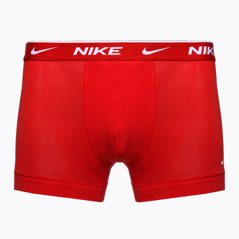 Bokserki męskie Nike Everyday Cotton Stretch Trunk 3 pary team orange/uni red/black 3