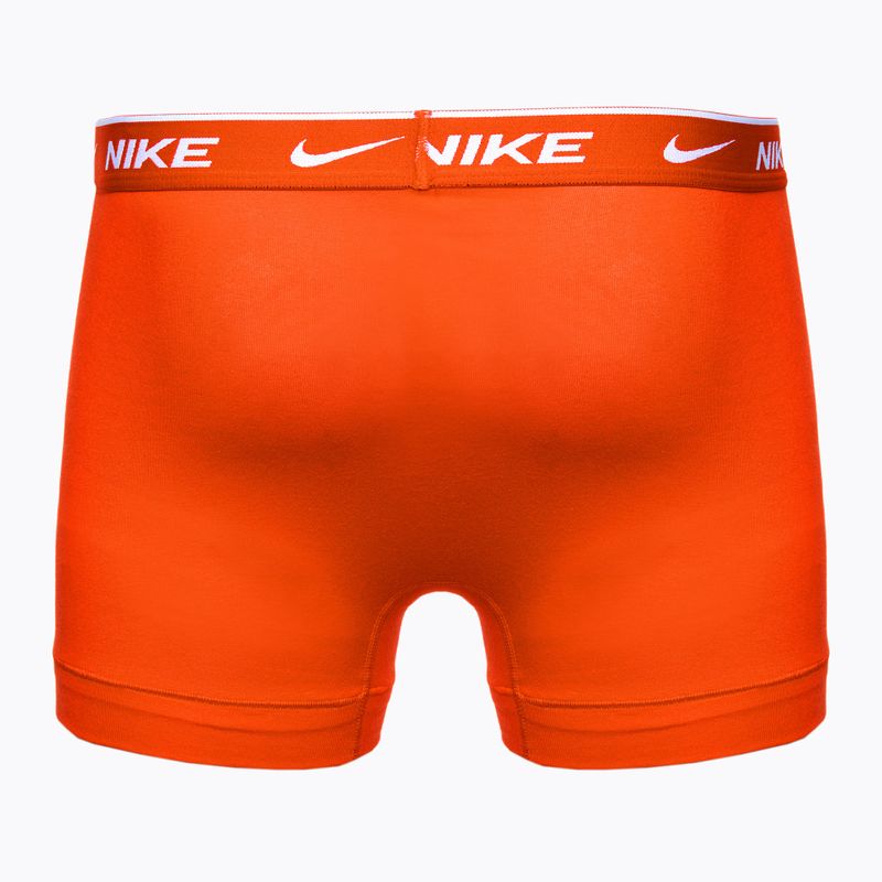 Bokserki męskie Nike Everyday Cotton Stretch Trunk 3 pary team orange/uni red/black 5