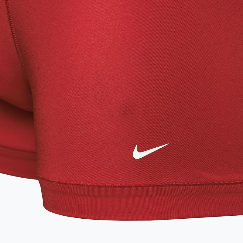 Bokserki męskie Nike Dri-Fit Essential 3 pary swoosh life print/uni red/black 7