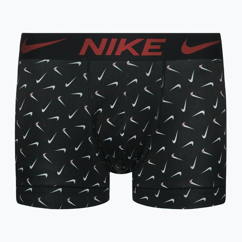 Bokserki męskie Nike Dri-Fit Essential 3 pary swoosh life print/uni red/black 8