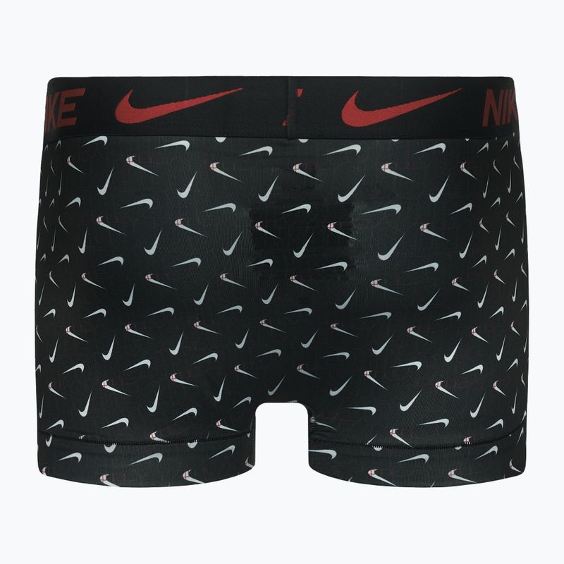 Bokserki męskie Nike Dri-Fit Essential 3 pary swoosh life print/uni red/black 9