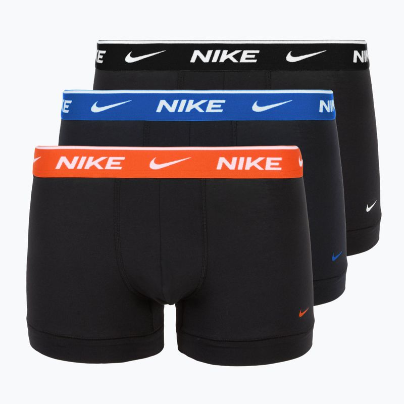 Bokserki męskie Nike Everyday Cotton Stretch Trunk 3 pary multicolor