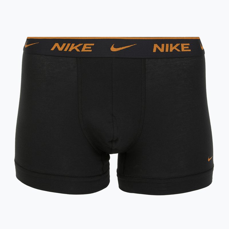 Bokserki męskie Nike Everyday Cotton Stretch Trunk 3 pary light crimson/midnight navy/black 4