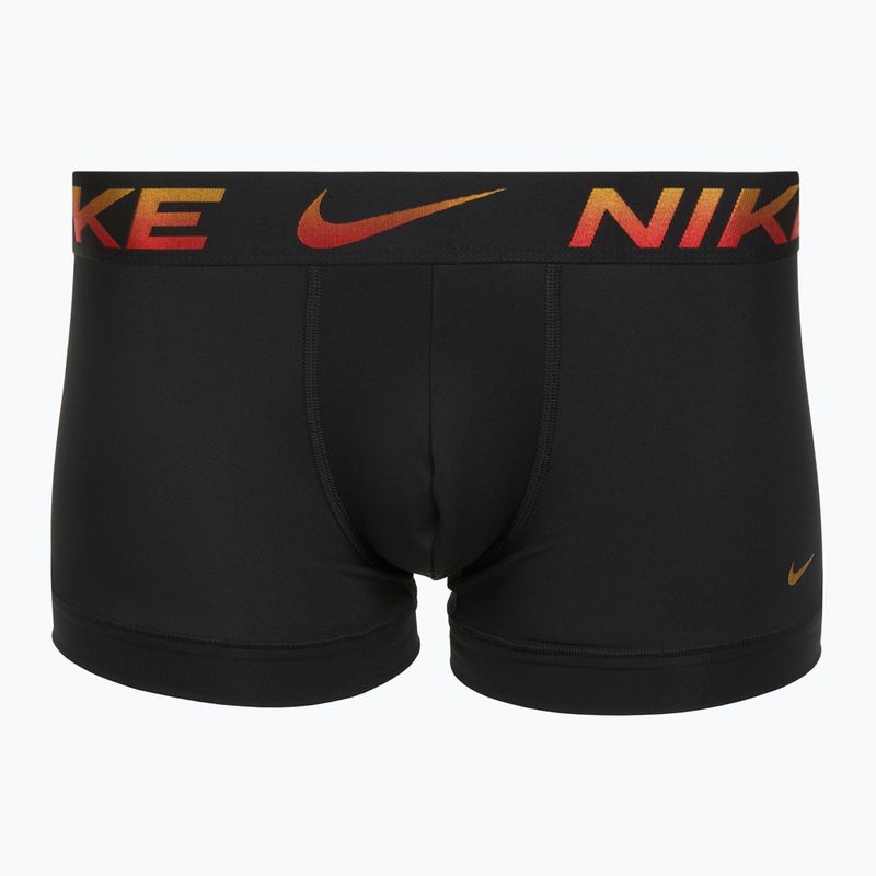 Bokserki męskie Nike Dri-Fit Essential Micro Trunk 3 pary blk/uni red/blk/uni red metallic gradient wb 4