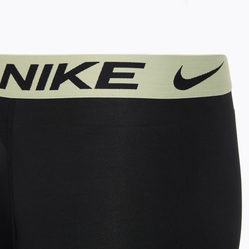 Bokserki męskie Nike Dri-Fit Essential Micro Boxer Brief 3 pary blk washed coral/olive aura/abrtract blue edge wb 6