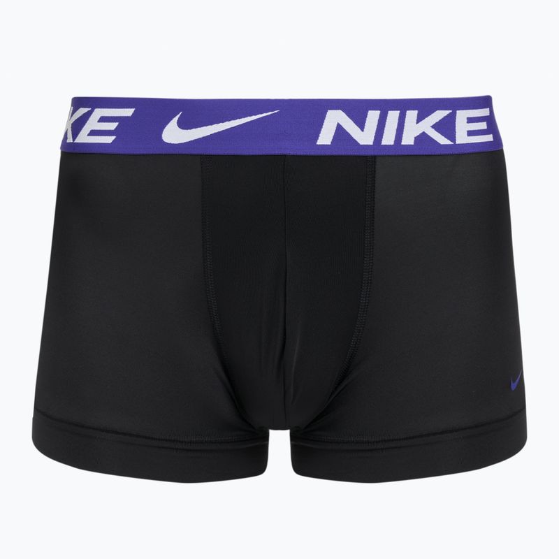 Bokserki męskie Nike Dri-Fit Essential Micro Trunk 3 pary black university gold/deep night/dark team red wb 4