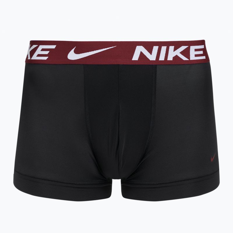 Bokserki męskie Nike Dri-Fit Essential Micro Trunk 3 pary black university gold/deep night/dark team red wb 5