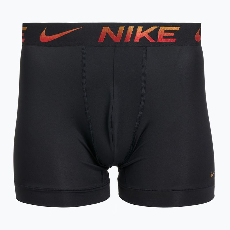 Bokserki męskie Nike Dri-Fit Essential Micro Boxer Brief 3 pary university red/black/black metallic grdient wb 4