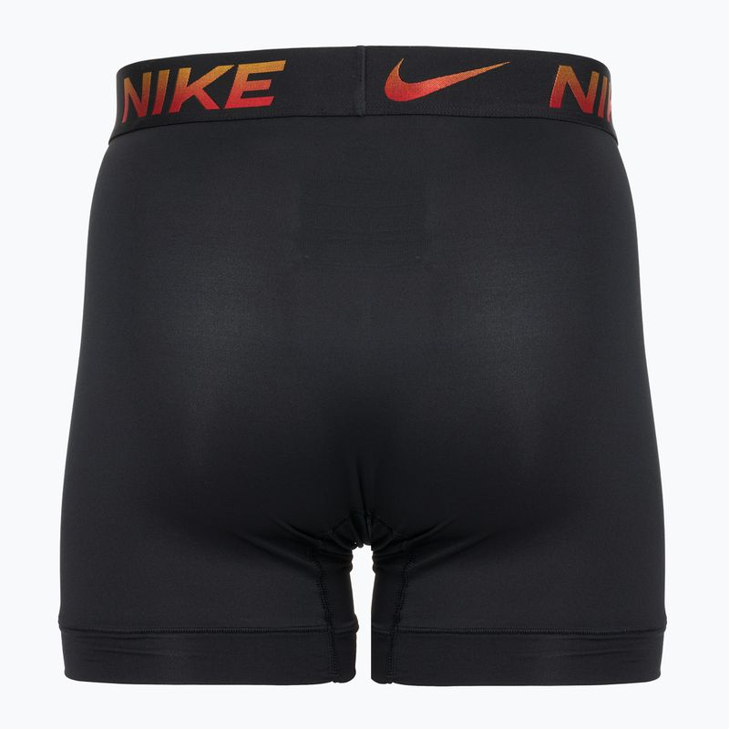Bokserki męskie Nike Dri-Fit Essential Micro Boxer Brief 3 pary university red/black/black metallic grdient wb 5