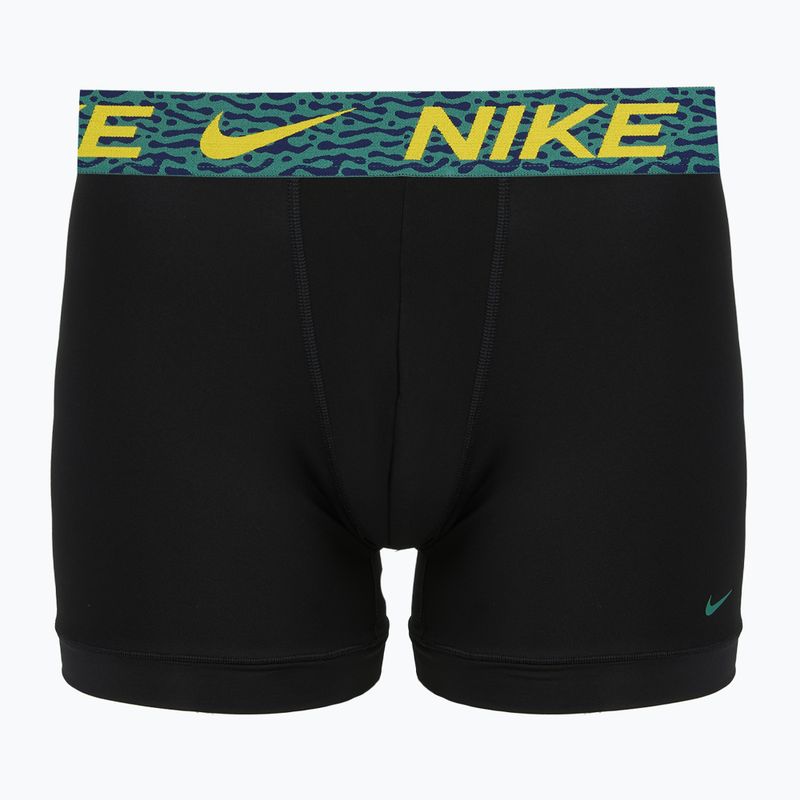 Bokserki męskie Nike Dri-Fit Essential Micro 3 pary blklightcrimson/ brightcitron/evergreenaur 2