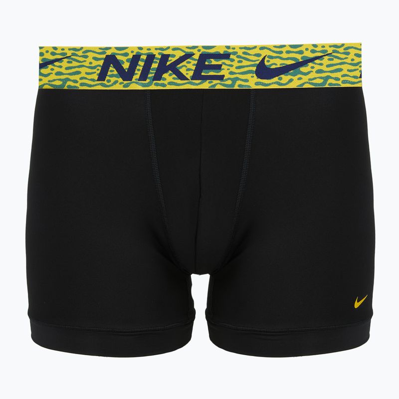 Bokserki męskie Nike Dri-Fit Essential Micro 3 pary blklightcrimson/ brightcitron/evergreenaur 4