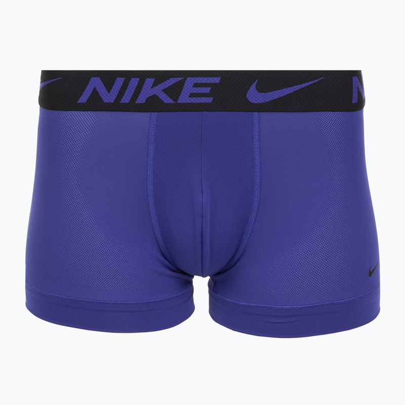 Bokserki męskie Nike Dri-FIT Trunk 3 pary deep night/university gold/green shock 3