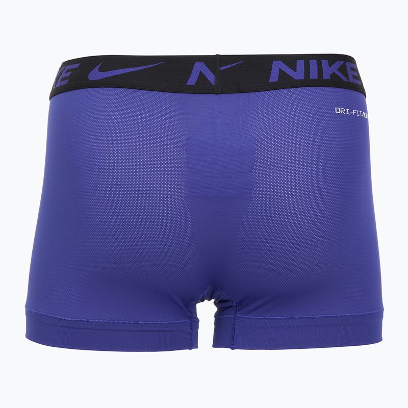 Bokserki męskie Nike Dri-FIT Trunk 3 pary deep night/university gold/green shock 5