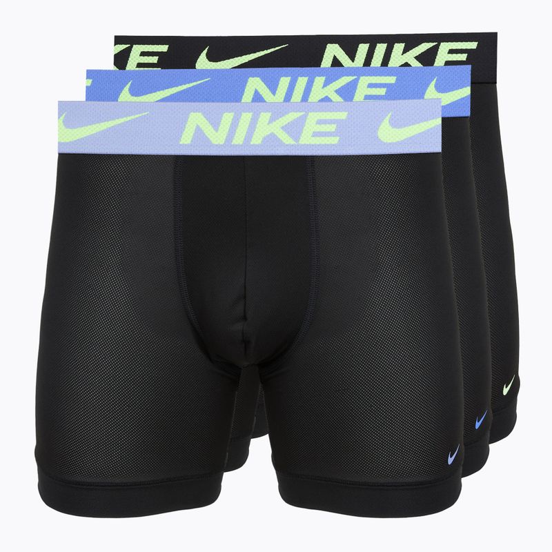 Bokserki męskie Nike Dri-Fit Micro Advanced 3 pary smokey grey