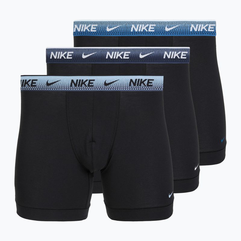 Bokserki męskie Nike Essential Cotton Stretch 3 pary blue dawn
