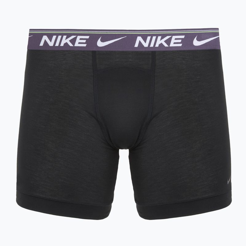 Bokserki męskie Nike Dri-FIT Ultra Comfort 3 pary black/team crimson/dark raisin/black 6