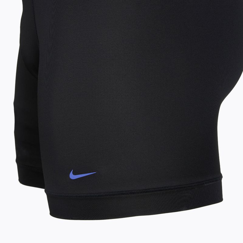 Bokserki męskie Nike Essential Micro 3 pary black/sapphire/wolf grey/team crimson 4