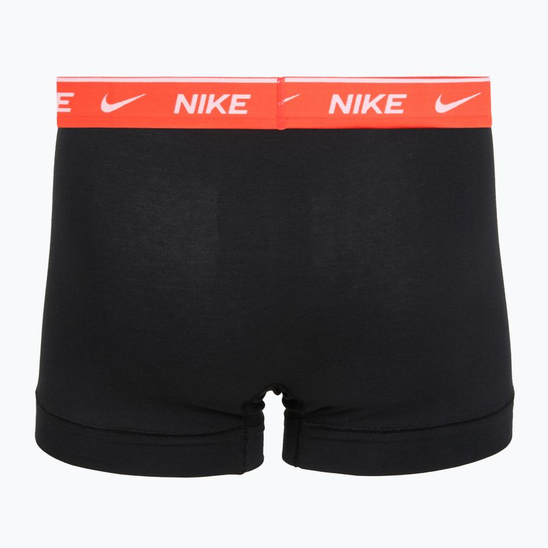 Bokserki męskie Nike Cotton Stretch Trunk 2 pary onyx 4