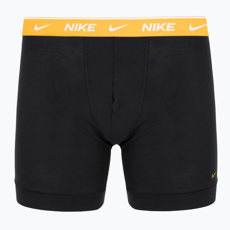 Bokserki męskie Nike Essential Cotton Stretch 5 par black/volt/pt red/game royal/sm green/un gold wb 5