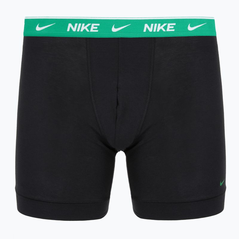 Bokserki męskie Nike Essential Cotton Stretch 5 par black/volt/pt red/game royal/sm green/un gold wb 7