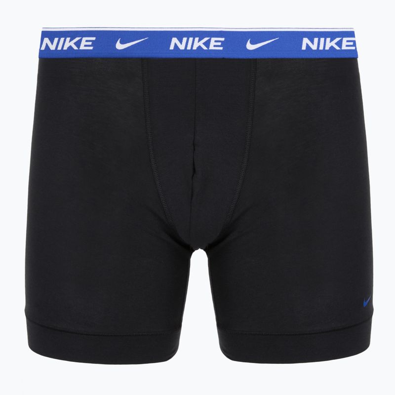 Bokserki męskie Nike Essential Cotton Stretch 5 par black/volt/pt red/game royal/sm green/un gold wb 8
