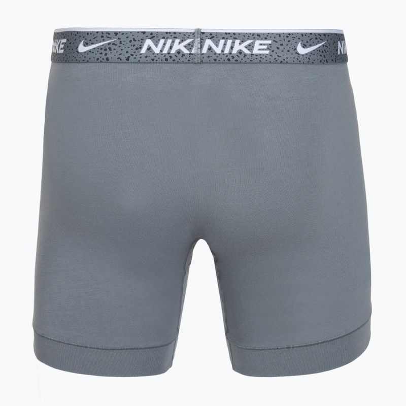Bokserki męskie Nike Essential Cotton Stretch 3 pary gray multi 3