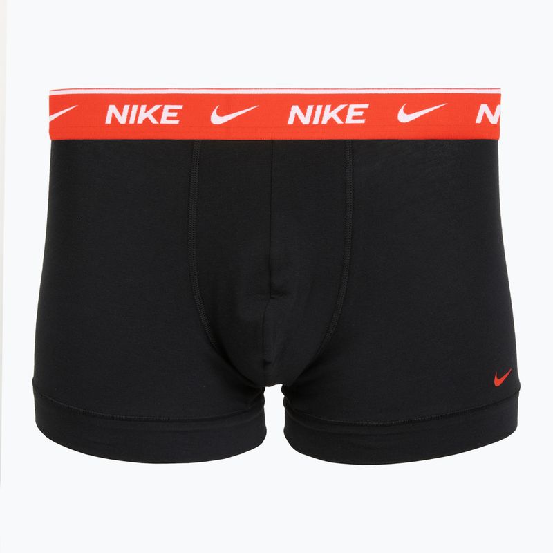 Bokserki męskie Nike Cotton Stretch Trunk 5 par blue velvet 3