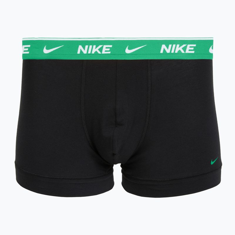 Bokserki męskie Nike Cotton Stretch Trunk 5 par blue velvet 4