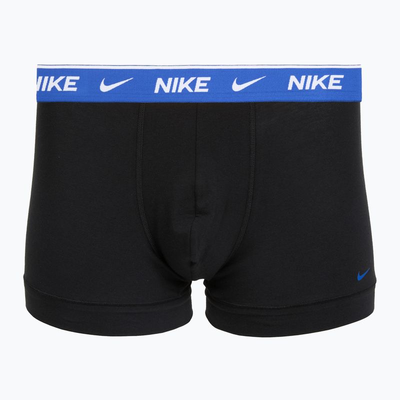 Bokserki męskie Nike Cotton Stretch Trunk 5 par blue velvet 5