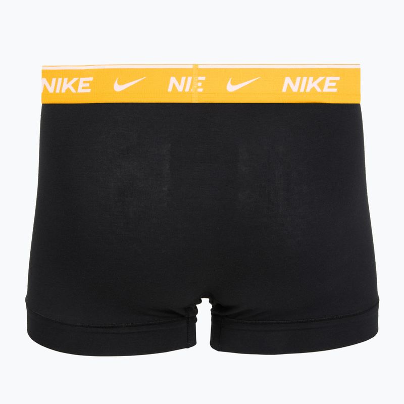 Bokserki męskie Nike Cotton Stretch Trunk 5 par blue velvet 7