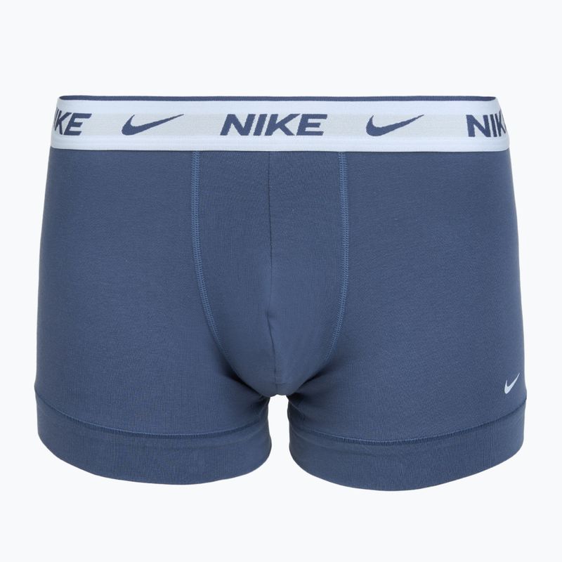 Bokserki męskie Nike Cotton Stretch Trunk 3 pary mineral 2