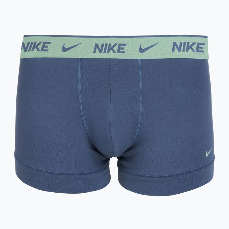 Bokserki męskie Nike Cotton Stretch Trunk 3 pary mineral 5